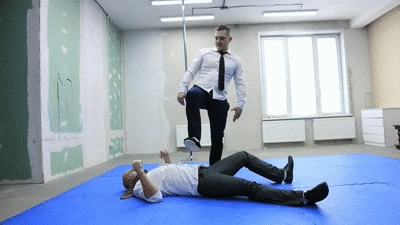 Lucas vs Boris in kung fu battle Lucas vs Boris in kung fu battle